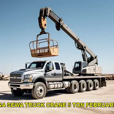 harga sewa truck crane 5 ton februari 2025